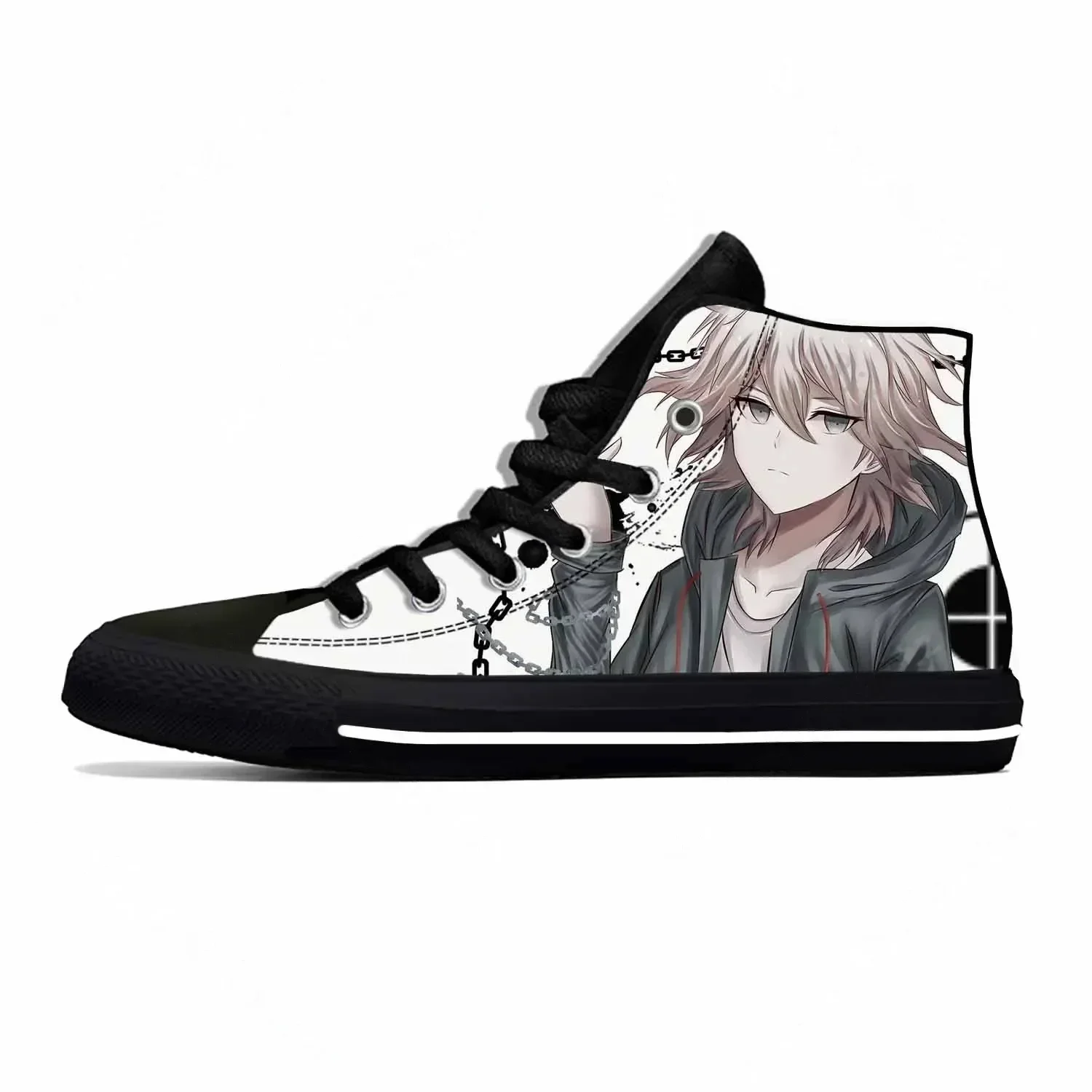 Board Game Anime - Tênis Casual Unissex de Cano Alto