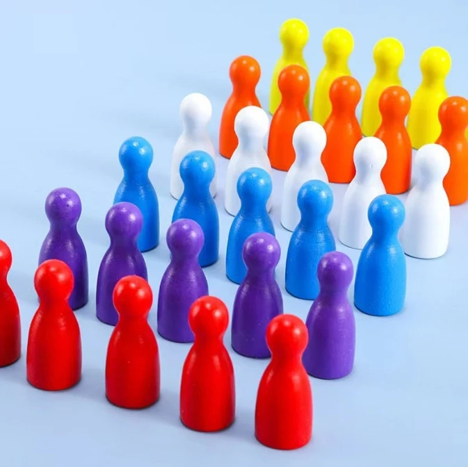 100 peças marcadores de xadrez - Board Game Hegemony avaliação e preço
