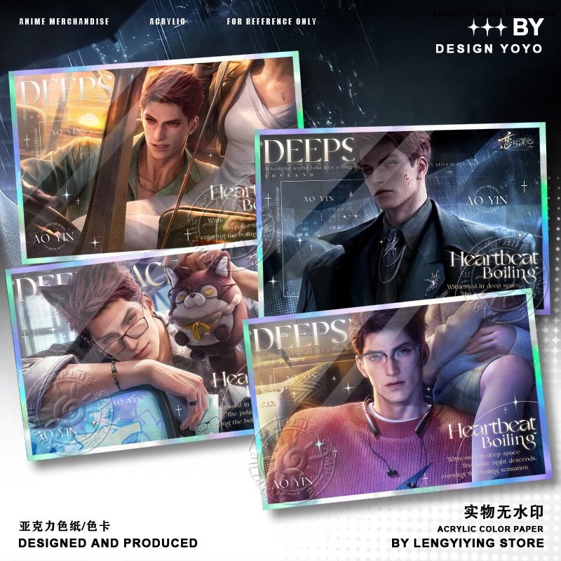 Anime Love and Deepspace Game  - Board Game Anime avaliação e preço